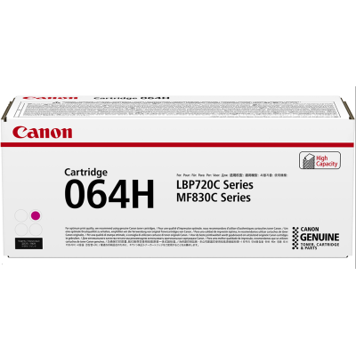Originálny toner Canon 064HM (4934C001), purpurový, 10400 strán, XL