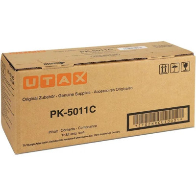 Originálny toner Utax PK-5011C (1T02NRCUT0), azúrový, 5000 strán