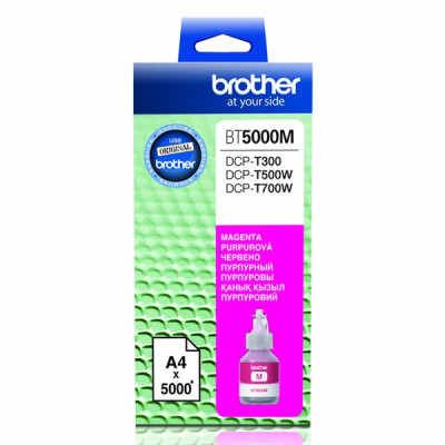 Originálny atrament Brother BT-5000M, purpurový, 5000 strán (41,8 ml)