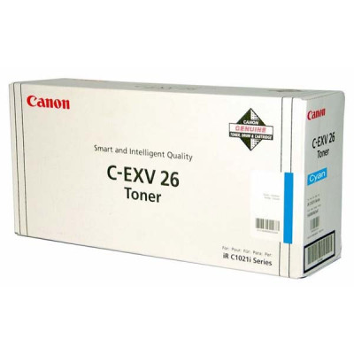 Originálny toner Canon C-EXV26C (1659B006), azúrový, 6000 strán