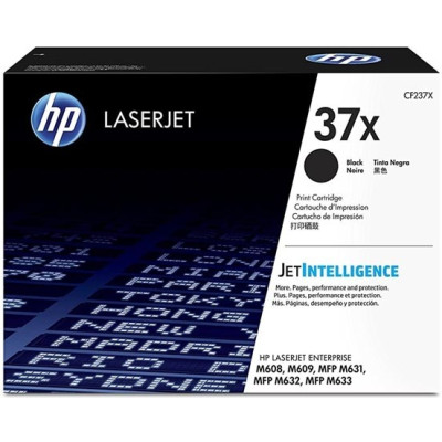 Originálny toner HP CF237X (37X), čierny, 25000 strán