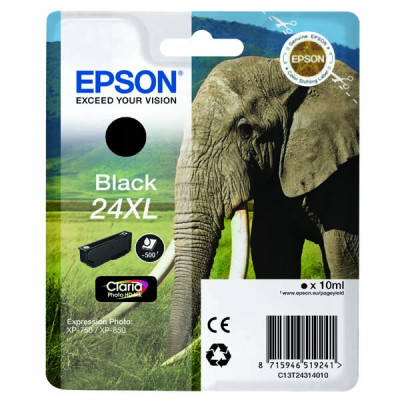 Originálny atrament Epson T2431 (C13T24314010), čierny, 10 ml
