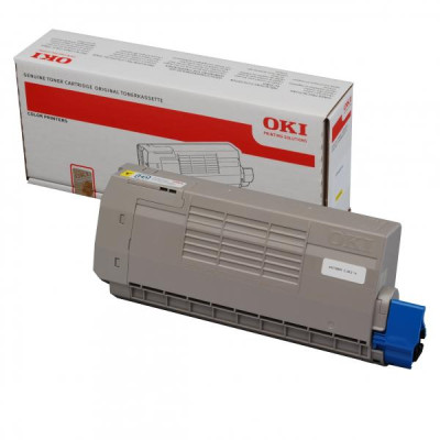 Originálny toner Oki C710 (44318605), žltý, 11500 strán