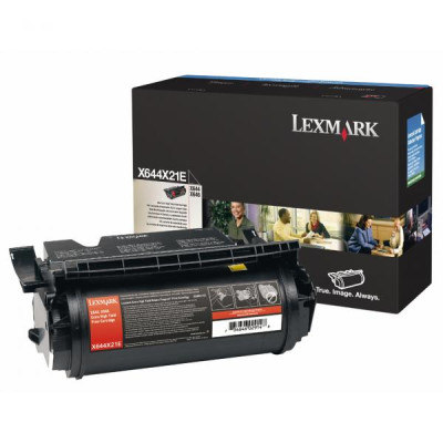 Originálny toner Lexmark X644X21E, čierny, 32000 strán