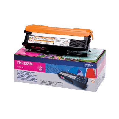 Brother TN-328M, originálny toner, purpurový, VÝPREDAJ, náhradný obal
