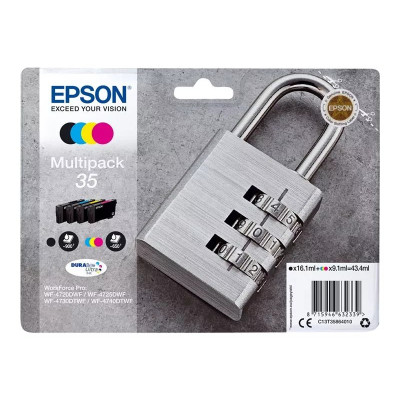Originálny atrament Epson T3586 (C13T35864010, 35), CMYK, 900 + 650 strán