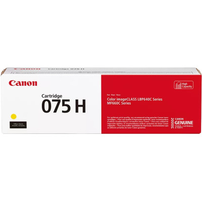 Canon 075HY (6366C002), originálny toner, žltý