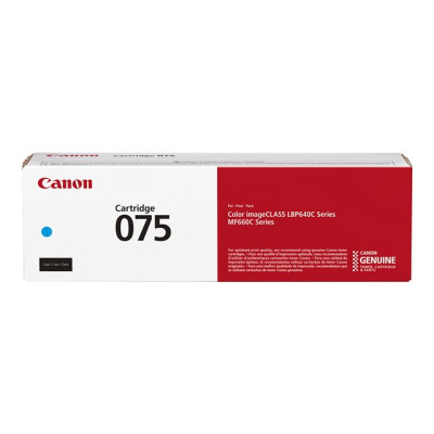 Canon 075C (6364C002), originálny toner, azúrový