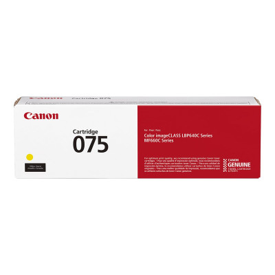 Canon 075Y (6362C002), originálny toner, žltý
