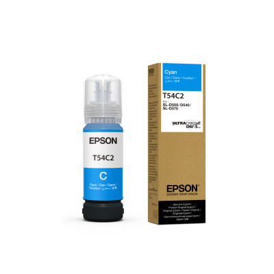 Epson T54C2 (C13T54C220), originálny atrament, azúrový, 70 ml