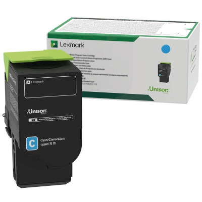 Originálny toner Lexmark 75M2HC0 (75M0H20), azúrový, 8800 strán, XL