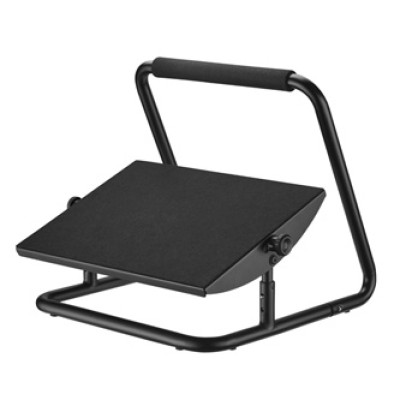 Powerton ERGO FLEX podstavec pod nohy, čierny