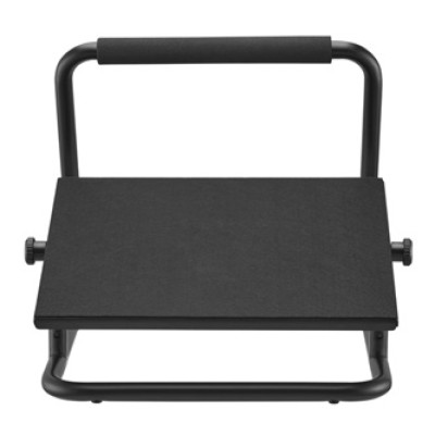 Powerton ERGO FLEX podstavec pod nohy, čierny