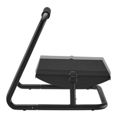 Powerton ERGO FLEX podstavec pod nohy, čierny