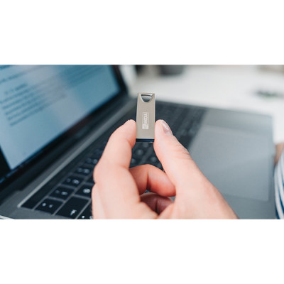 MyMedia My Alu, USB 3.2, 128GB, strieborný, 69278