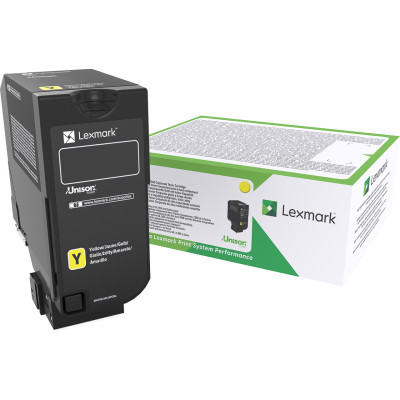 Lexmark 71C2HY0 (71C0H40), originálny toner, žltý