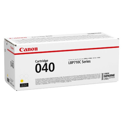 Originálny toner Canon 040Y (0454C001), žltý, 5400 strán