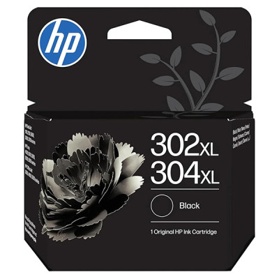 HP B7RT9AE (302XL/304XL), originálny atrament, čierny