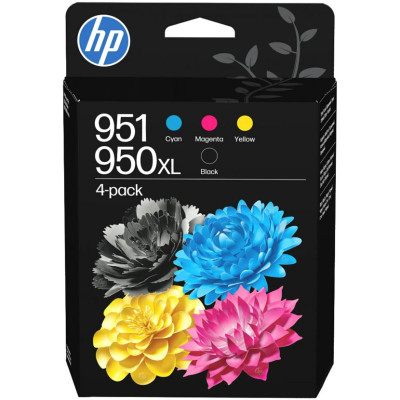 HP C3WK1AE (950XL/951), originálny atrament, CMYK, 4-pack