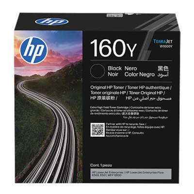 HP W1600Y (160Y), originálny toner, čierny, 38000