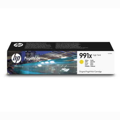 Originálny atrament HP M0J98AE (991X), žltý, 16000 strán (182ml), XL