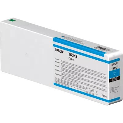 Epson C13T56P200, originálny atrament, azúrový, 700ml