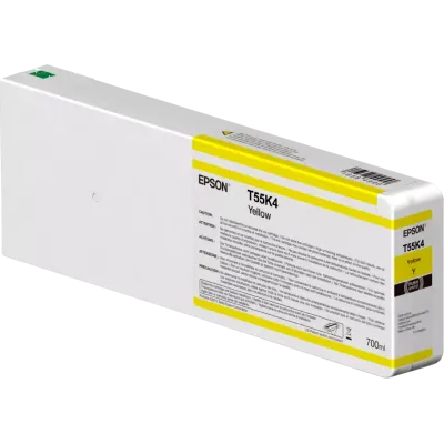 Epson C13T56P400, originálny atrament, žltý, 700ml