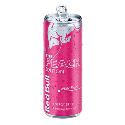 Energy drink, Red Bull white peach