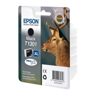 Originálny atrament Epson T1301 (C13T13014012), čierny, 25,4 ml