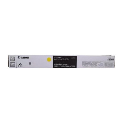 Originálny toner Canon C-EXV64Y (5756C002), žltý, 25500 strán