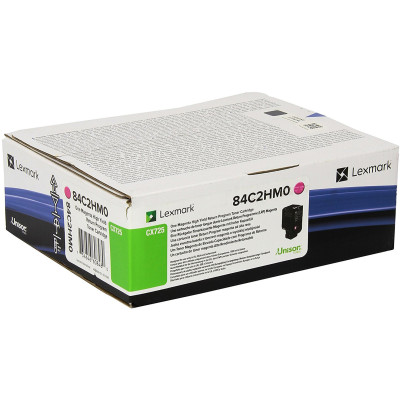 Originálny toner Lexmark 84C2HC0 (84C2HCE, 84C0H20), azúrový, 16000 strán