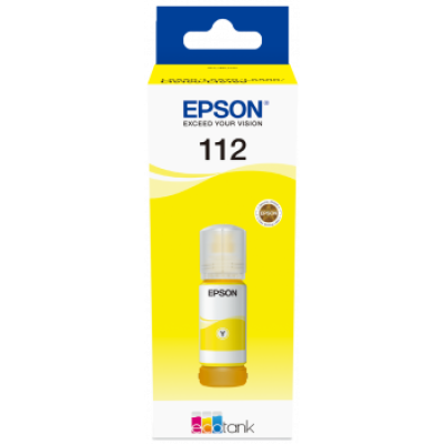 Originálny atrament Epson T06C4 (C13T06C44A, 112), žltý, 6000 strán (70 ml)