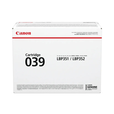 Originálny toner Canon 039 (0287C001), čierny, 11000 strán