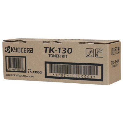 Originálny toner Kyocera TK-130K (1T02HS0EU0, 1T02HS0EUC), čierny, 7200 strán