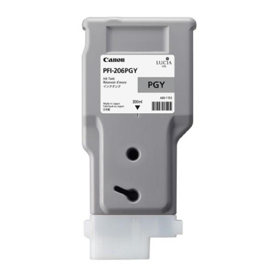 Originálny atrament Canon PFI-206PGy (5313B001), svetlo šedý, 300 ml