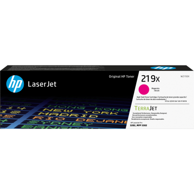 Originálny toner HP W2193X (219X), purpurový, 2500 strán