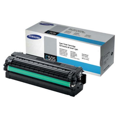 Originálny toner Samsung CLT-C505L (SU035A), azúrový, 3500 strán