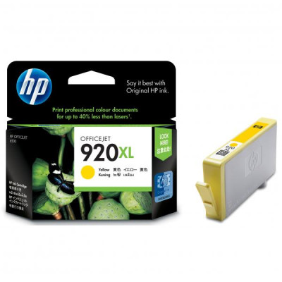 Originálny atrament HP CD974AE (920XL), žltý, 6 ml