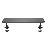 Podstavec pod monitor, pripevniteľný k stolu, čierny, Powerton