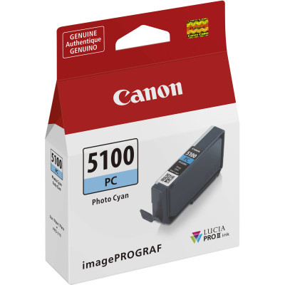 Originálny atrament Canon PFI-5100PC (6956C001), photo azúrový
