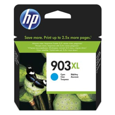 Originálny atrament HP T6M03AE (903XL), azúrový, 825 strán (9,5 ml)