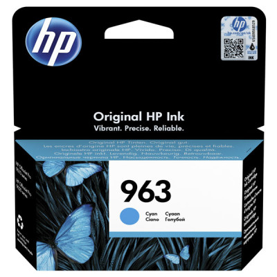 Originálny atrament HP 3JA23AE (963), azúrový, 700 strán (10,77 ml)
