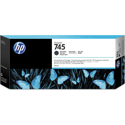 Originálny atrament HP F9K05A (745), matne čierny, 300ml
