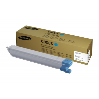 Originálny toner Samsung CLT-C808S (SS560A), azúrový, 20000 strán