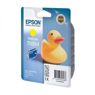 Originálny atrament Epson T0554 (C13T055440), žltý, 290 strán (8 ml)