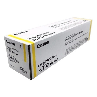 Originálny toner Canon T02Y (8532B001), žltý, 43000 strán