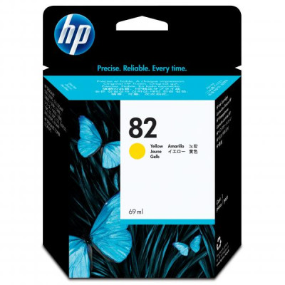Originálny atrament HP C4913A (82), žltý, 69 ml