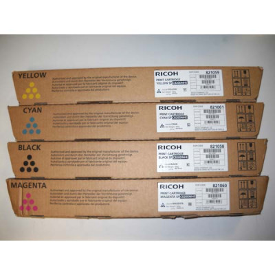Originálny toner Ricoh 820117  (821059), žltý, 15000 strán