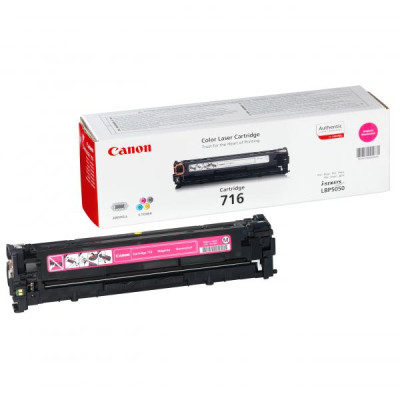 Originálny toner Canon CRG-716M (1978B002), purpurový, 1500 strán