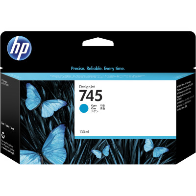 Originálny atrament HP F9J97A (745), azúrový, 130ml
